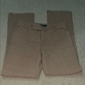 Ralph Lauren Womens Brown Chinos